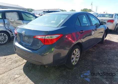 2014 Toyota Corolla Le from USA, damaged, VIN 2T1BURHE9EC119454